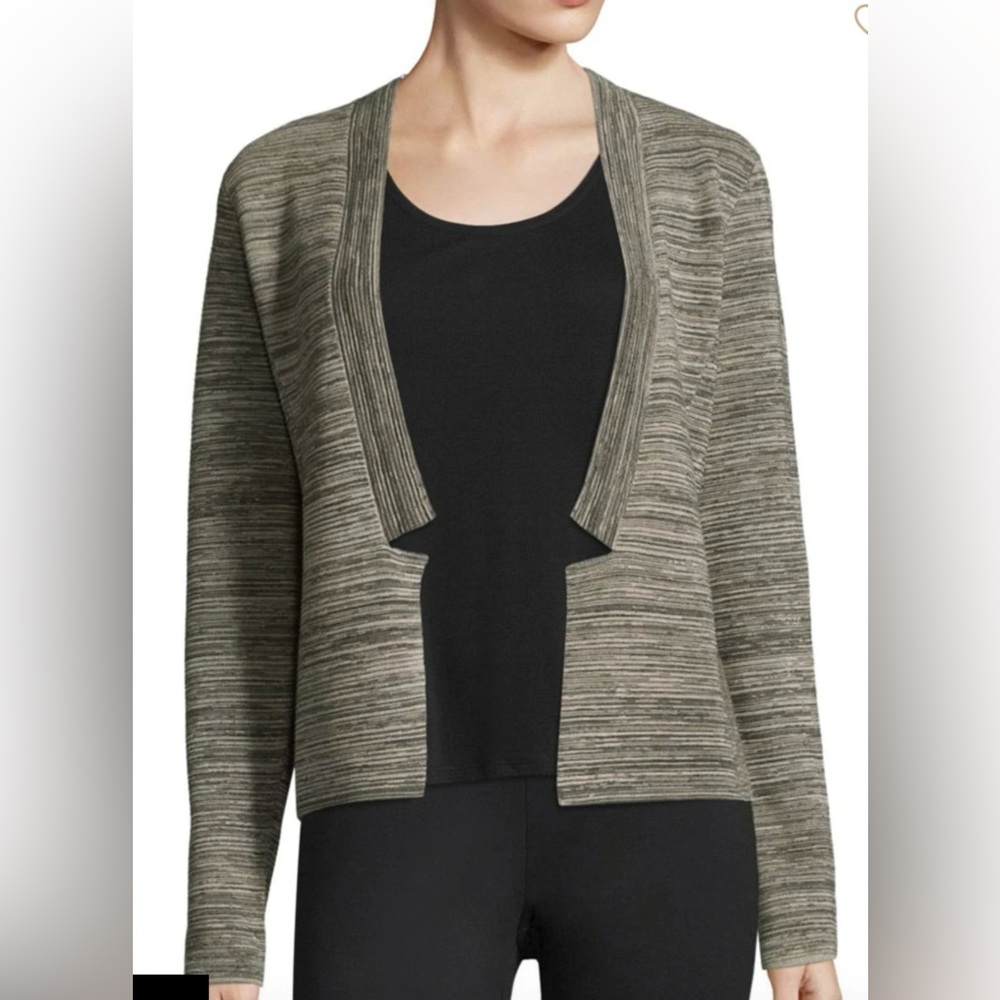 Eileen Fisher Soft Jacket Maple Oat Blazer Like‎ Silhouette Capsule Organic - Picture 5 of 12